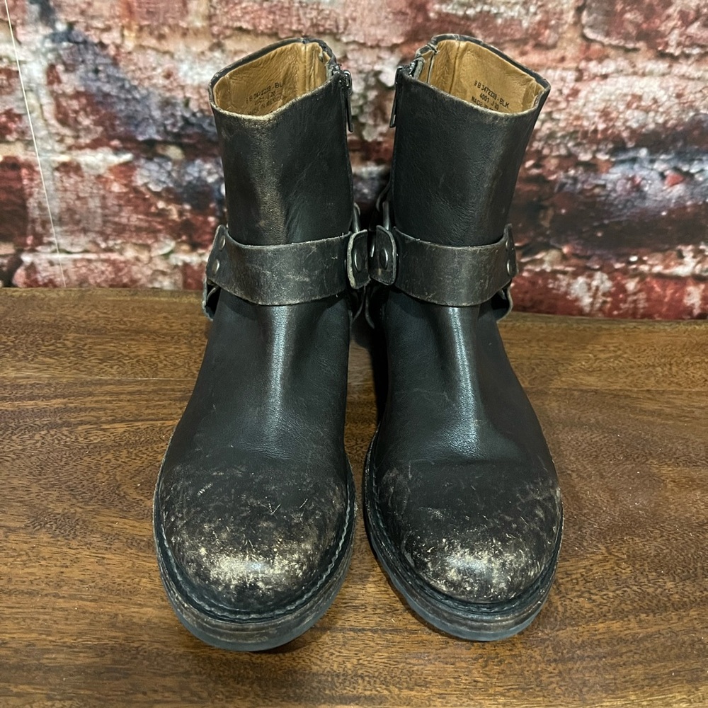 💠 NEW Frye HARNESS distress Antique look SIZE 7 boots - Picture 5 of 8